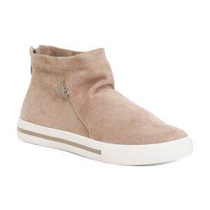 L'AMOUR DES PIEDS Suede Kaila Comfort Sneaker Booties